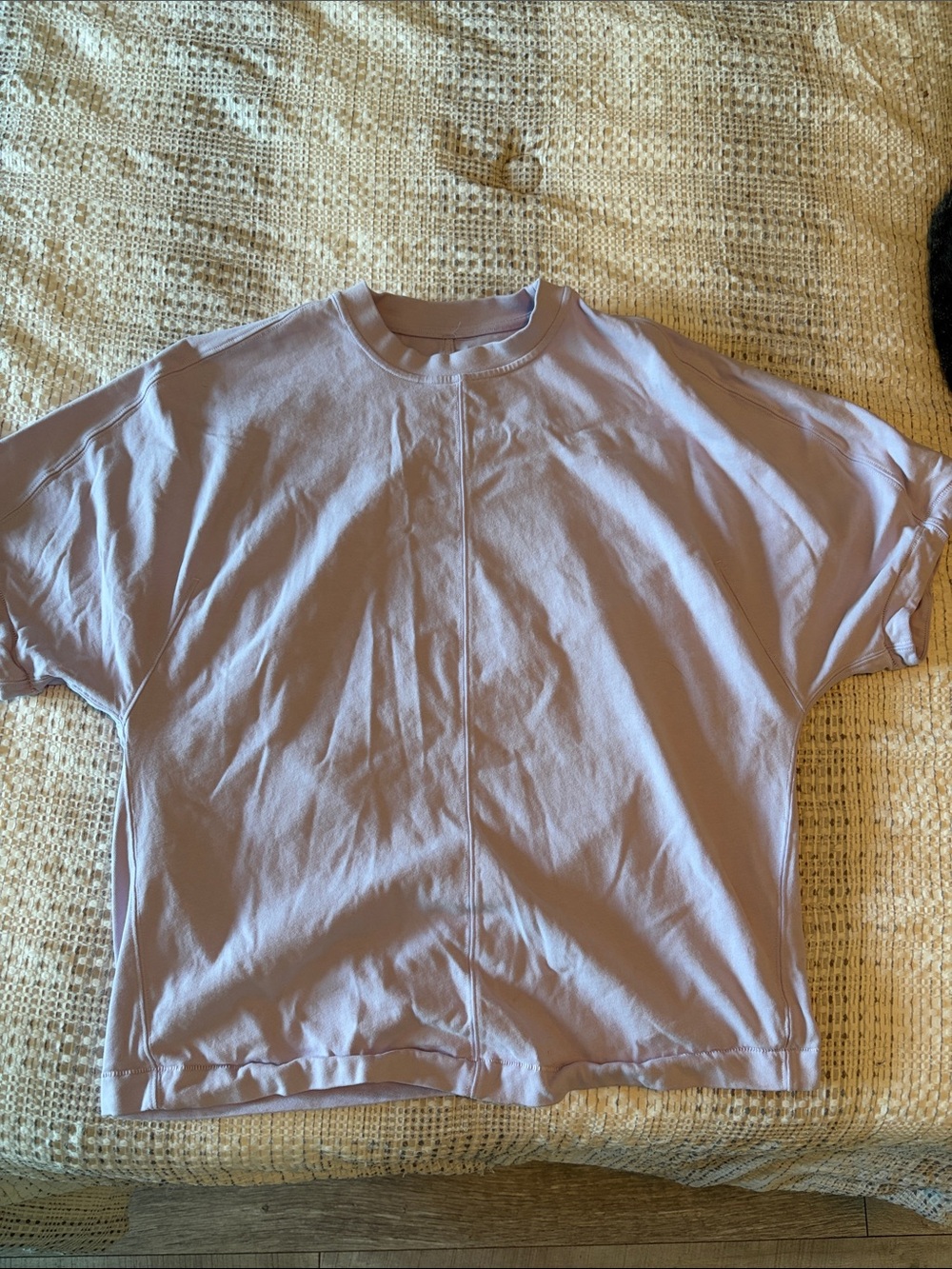 Lululemon Cotton Jersey Oversized Dolman Tee *Stitch Detail
